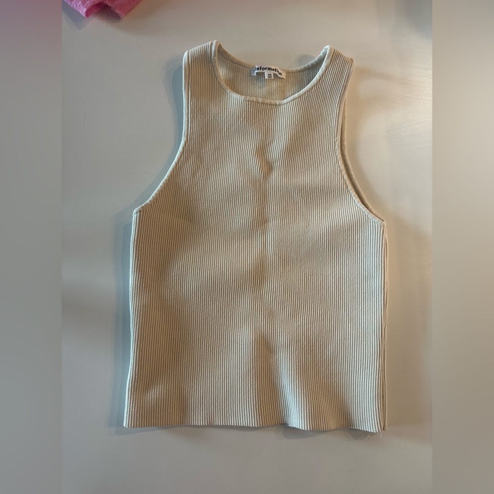 Reformation ribbed top